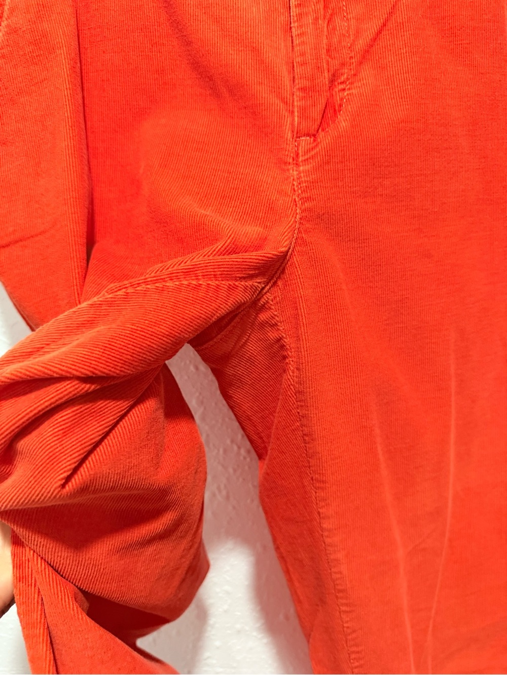 GAP  Bright Coral‎ Straight Leg corduroy Khakis 4 - Picture 9 of 10